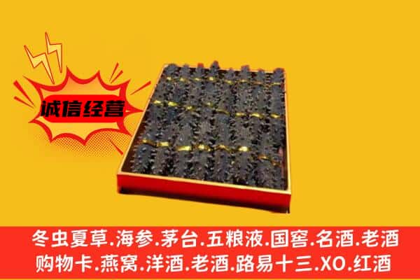 大理巍山县回收海参